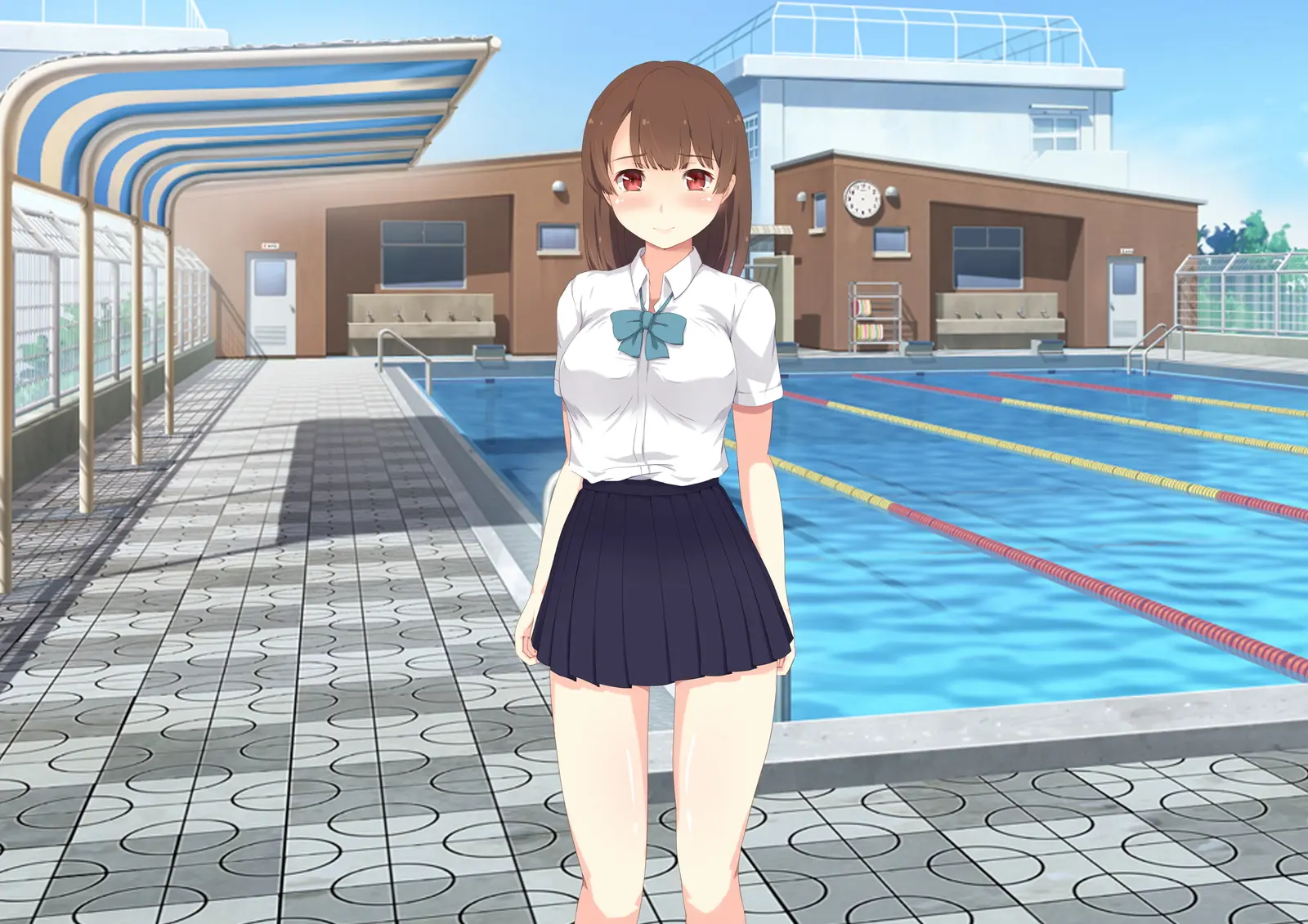 Daremo Inai Bokou Wa JK To Ore No Sex Himitsu Kichi | 아무도 없는 모교는 여고생과 나의 섹스 비밀기지